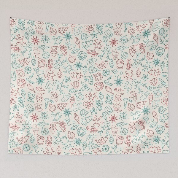 Item preview, Christmas Pattern designed and sold by AmpersandCuster.