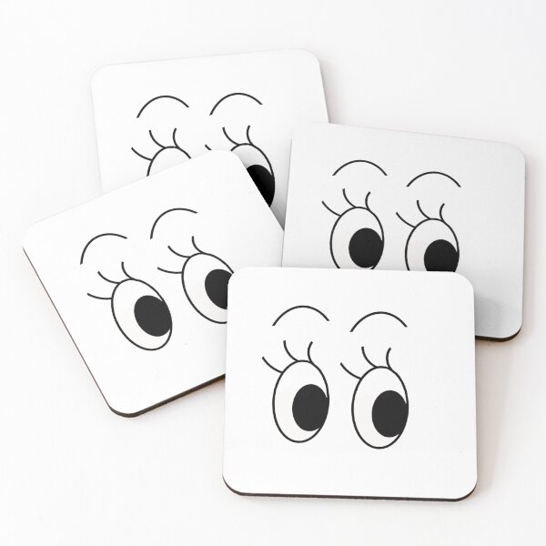 Item preview, eyes (white) designed and sold by KeepingItCat.