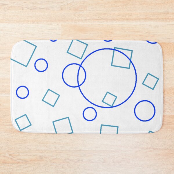 Item preview, Blue Shapes designed and sold by Poetic Patterns Studio.