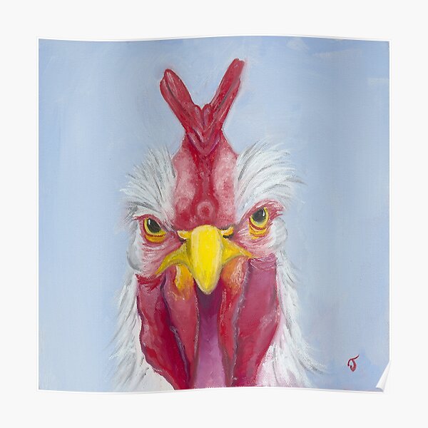 Crazy Covid Chick Poster