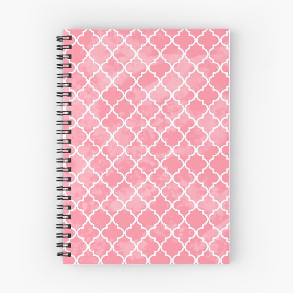 Item preview, Light Pink Quatrefoil Art Deco Pattern designed and sold by Julie Erin Designs.