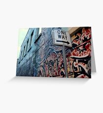 Kamloops Alley Greeting Card