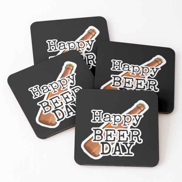 Item preview, Happy Beerday - Happy Birthday Beer Bottle - Boo-da-chay designed and sold by Boo-da-chay.