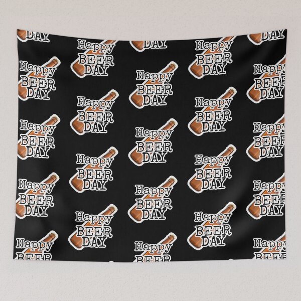 Item preview, Happy Beerday - Happy Birthday Beer Bottle - Boo-da-chay designed and sold by Boo-da-chay.