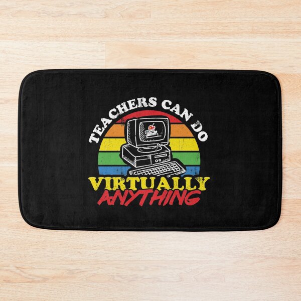 Item preview, Teachers Can Do Virtually Anything Retro Style designed and sold by DzineMon.