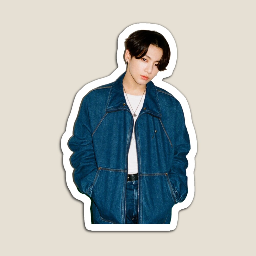 Bomber Style BTS Dynamite Jungkook Denim Jacket