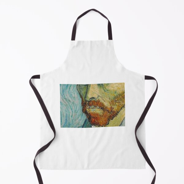 Item preview, Vincent Van Gogh with Red Beard and Light Blue Background designed and sold by johnta17.