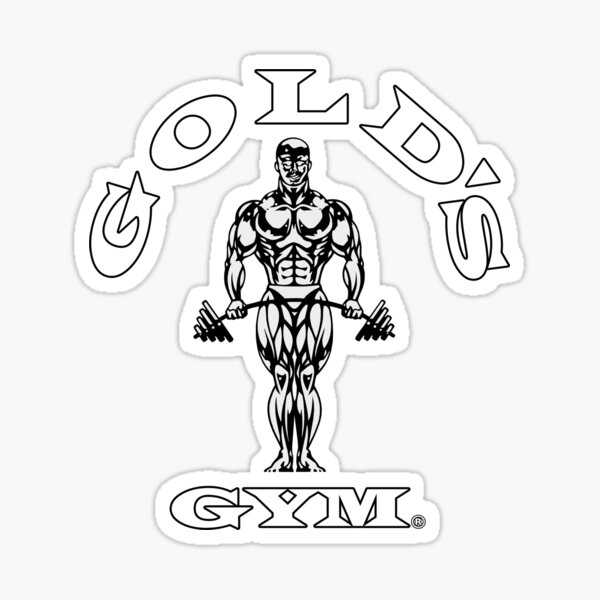 Sticker Golds Gym Redbubble