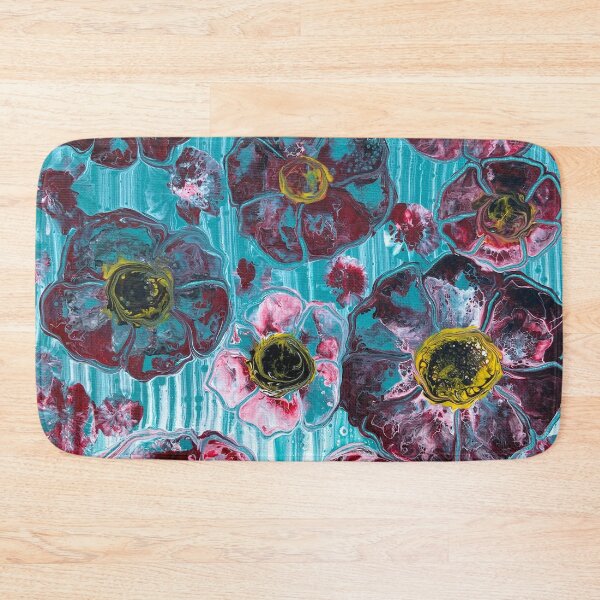 Item preview, Blue & Flowers designed and sold by RamonaBowenArt.