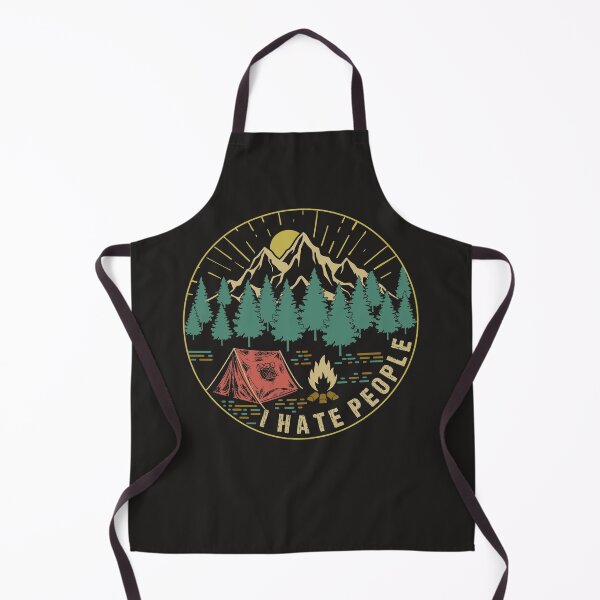 Item preview, I Hate People Tshirt - Mountains Camping Vacation - Getaway Camp - Hike - Funny T-shirt - Hiking Tee - Backpack - Sun Shine -Dawn -River Tee designed and sold by mediastyle2.