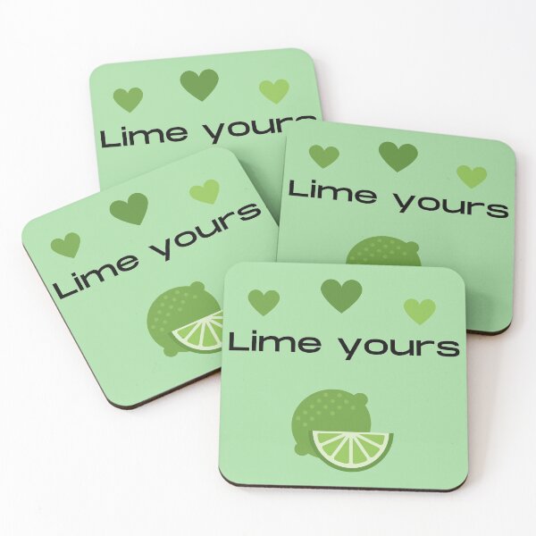 Item preview, Lime yours fruit pun designed and sold by Felicity-K.
