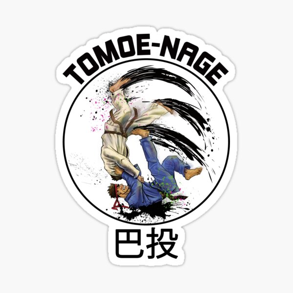 JUDO Tomoe-Nage Sticker
