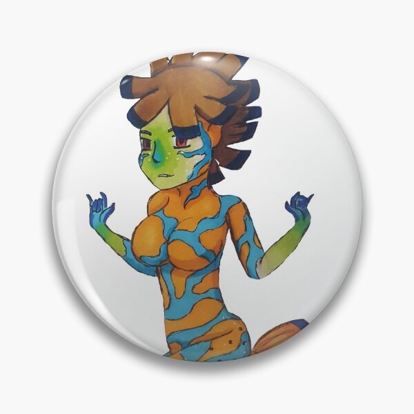 Item preview, Synchiropus Splendidus~Mandarinfish mermaid designed and sold by AmelieHalkias.