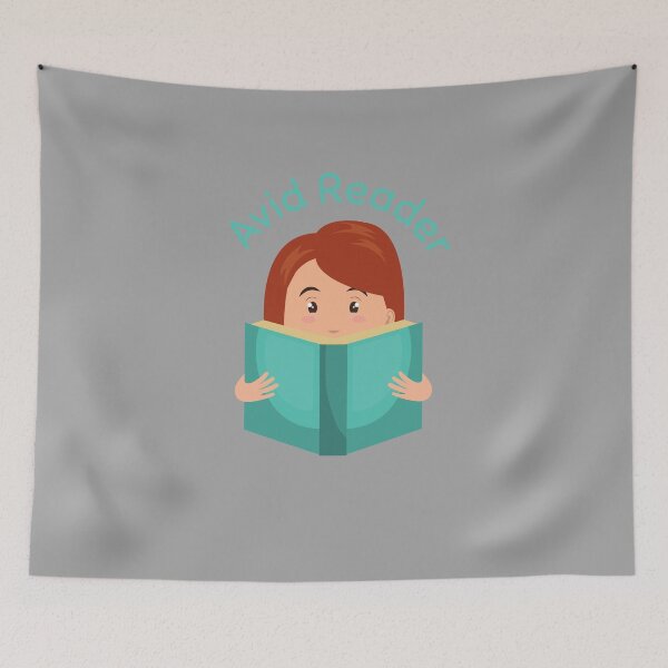 Item preview, Avid Reader designed and sold by AdventurePrints.