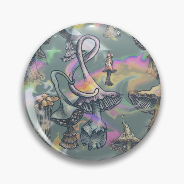 Item preview, Magic mushrooms designed and sold by Marcia and Ron Stacy Studios.