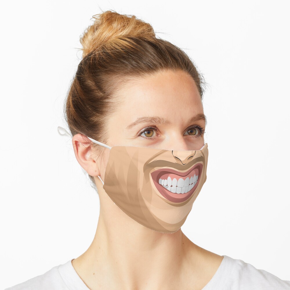 Masque « Masque de sourire gagnant»