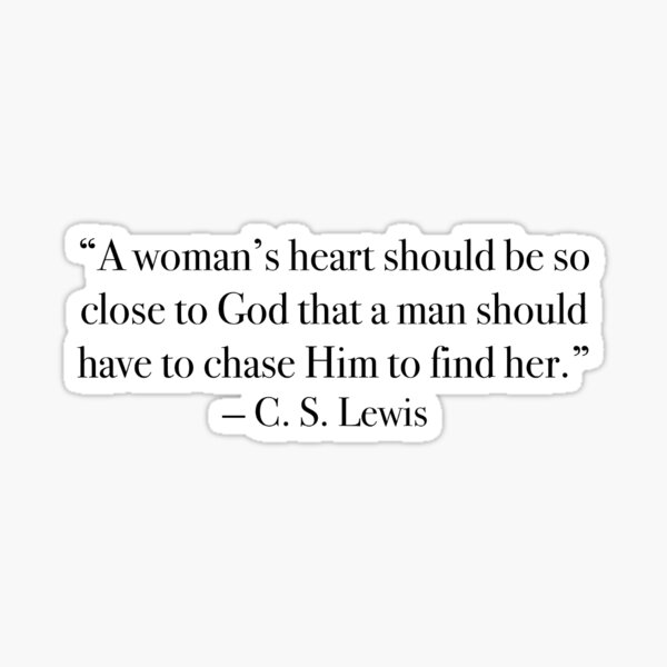 Item preview, CS Lewis quote designed and sold by madebyhales.