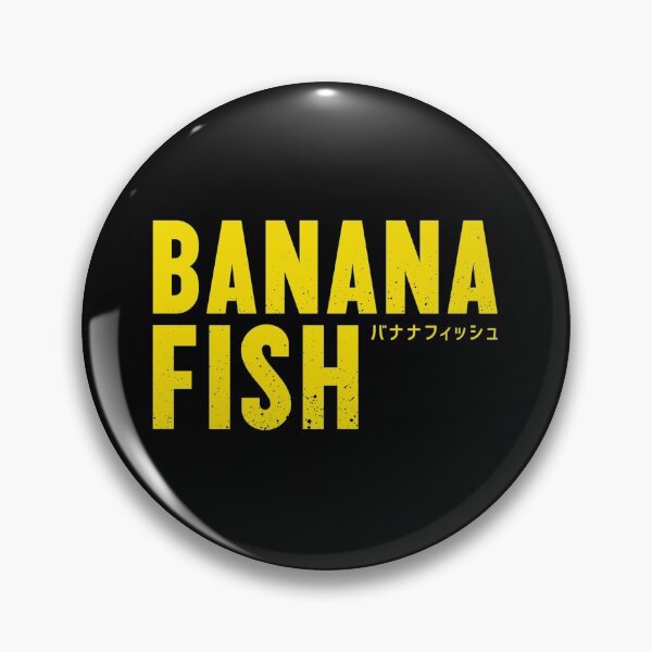 Item preview, Banana Fish Logo designed and sold by otakuchaneru.