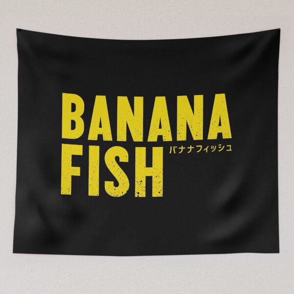 Item preview, Banana Fish Logo designed and sold by otakuchaneru.