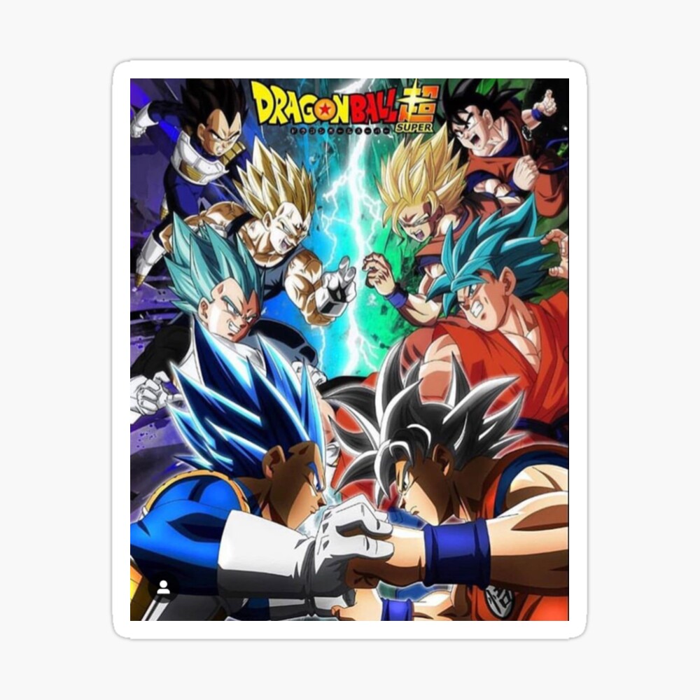 Dragon Ball Super Vegeta and Goku" Poster for Sale by BeeRyeCrafts |  Redbubble