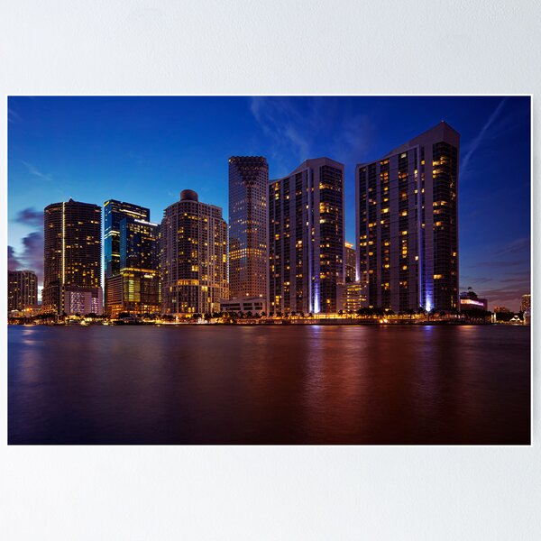 Item preview, Miami Skyline designed and sold by DDMITR.