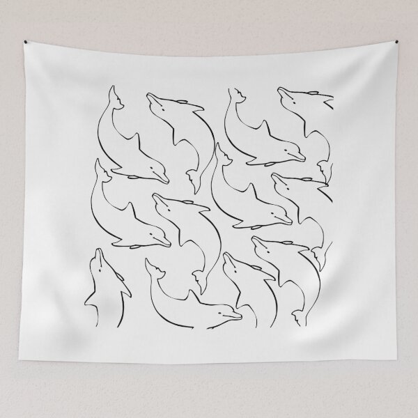 Item preview, Dolphin pattern designed and sold by CINE-STORE.