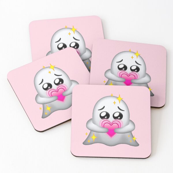Item preview, Ghost Holding Heart with Sparkles designed and sold by The-Mage.