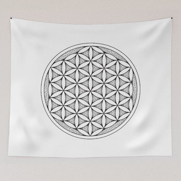 Item preview, flower of life dot pattern designed and sold by piakestore.