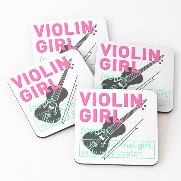 Item preview, Violin Girl Definition: [noun] Like a Normal Girl Only Way Cooler. | Violinist Violin Player designed and sold by Dancing Dolphin Crafts.
