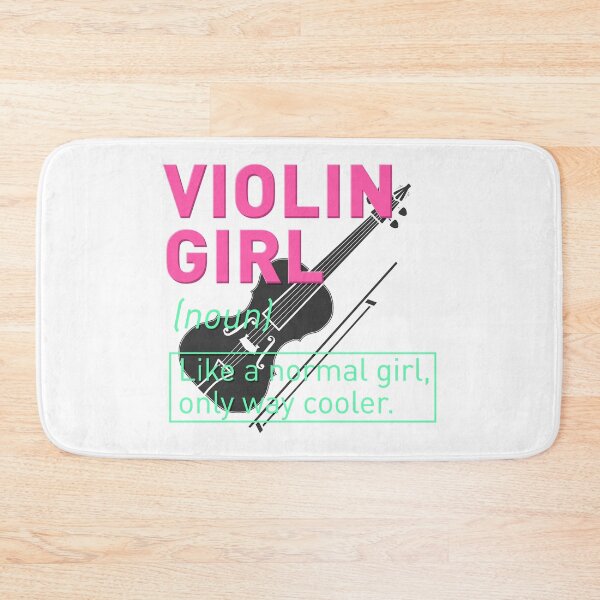 Item preview, Violin Girl Definition: [noun] Like a Normal Girl Only Way Cooler. | Violinist Violin Player designed and sold by Dancing Dolphin Crafts.