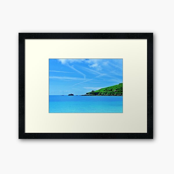 Longis Beach - Alderney Framed Art Print