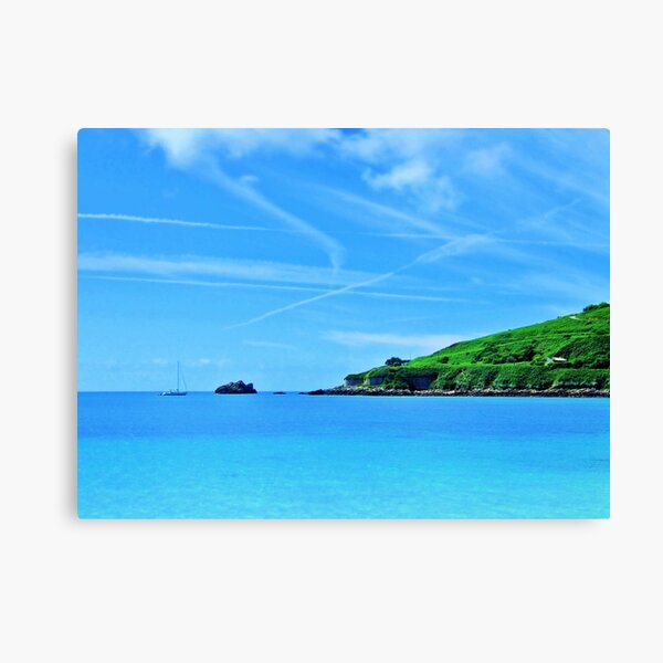 Longis Beach - Alderney Canvas Print