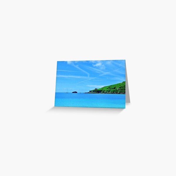 Longis Beach - Alderney Greeting Card