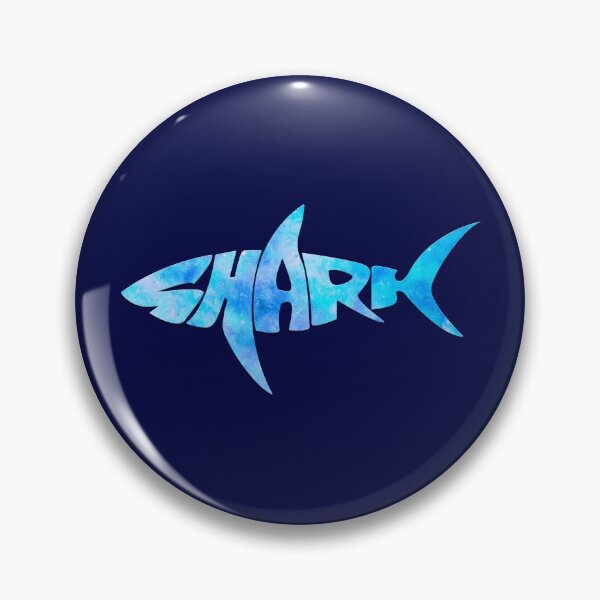 Item preview, Shark Watercolor Galaxy Word Design designed and sold by DigitalPie.