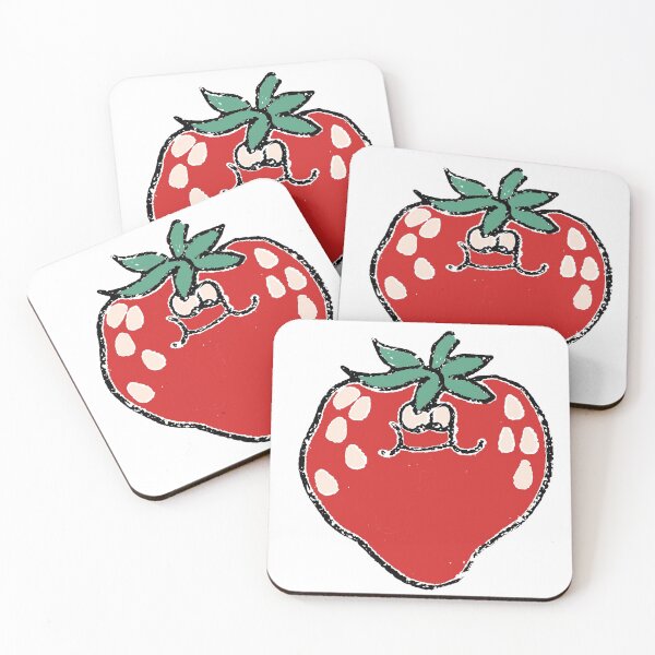 Item preview, strawberry designed and sold by burntchurch.