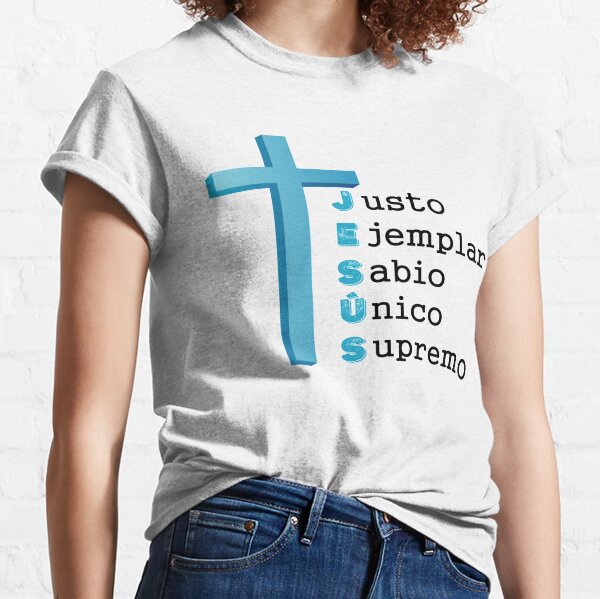 Jesus Supreme T Shirts Redbubble - jesus cross t shirt roblox