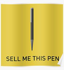 Sell Me This Pen - Wolf of Wall Street Poster