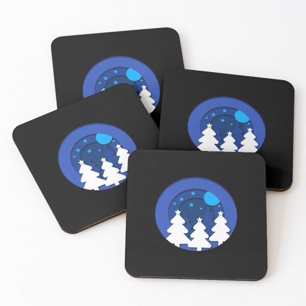 Item preview, Holy Night Christmas papercut designed and sold by NerdySherds.