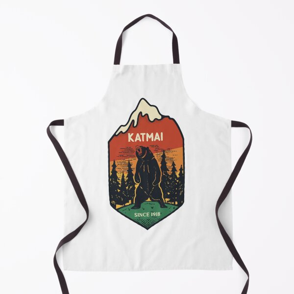Item preview, Katmai National Park Retro Bear designed and sold by justinf24.