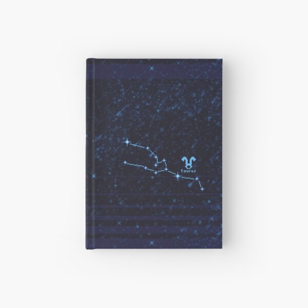 Zodiac Constellation Taurus Hardcover Journal