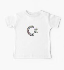 C64 Characters clear bg Baby Tee