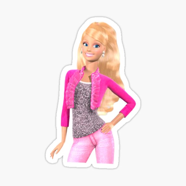 Barbie sticker  Sticker for Sale by idkkwhatimdoing