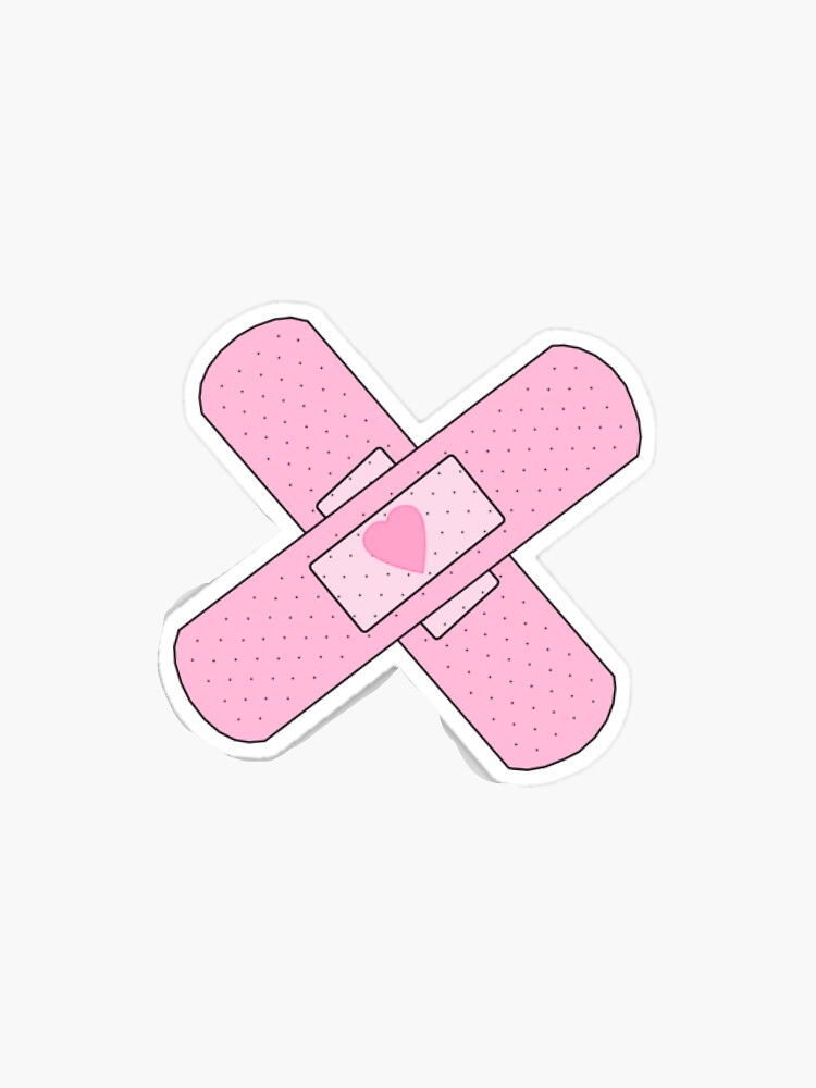 “band aid” Sticker for Sale by Rhym3Zone | Redbubble