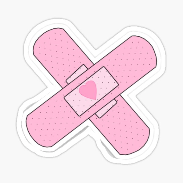 “band aid” Sticker for Sale by Rhym3Zone | Redbubble