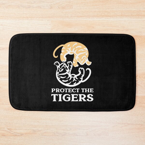 Item preview, Traditional Painting Protect the Tigers designed and sold by quoteology.