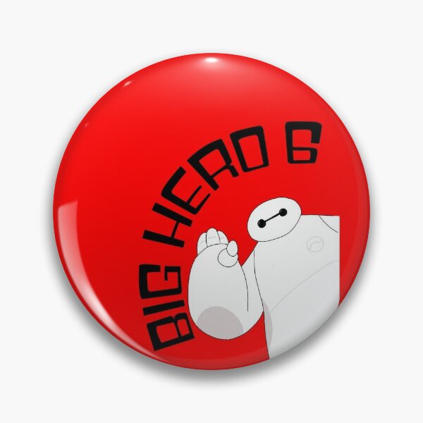 BAYMAX - BIG HERO 6 Pin Badge Button (25mm 1 inch) Cute Disney Robot Fan  Art £1.20 - PicClick UK