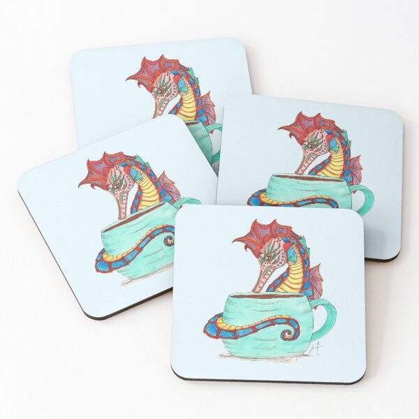 Item preview, Caffeinated Critter: Seahorse designed and sold by mammanophotog.