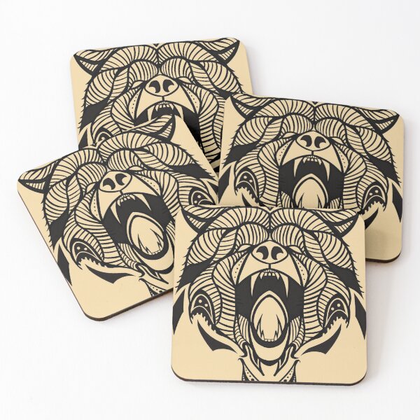 Item preview, Cool Grizzly Bear  designed and sold by drawnbyernie.