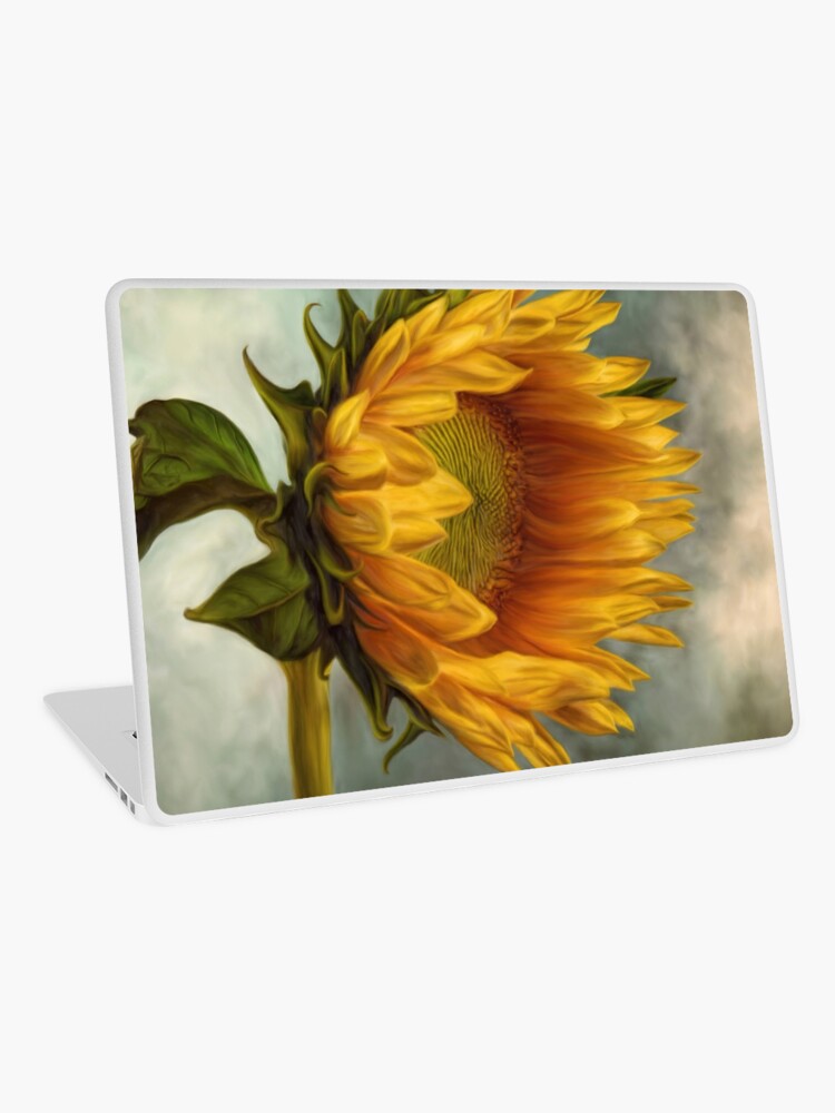 Vinilo para portátil «Girasol» de AnaCBStudio | Redbubble