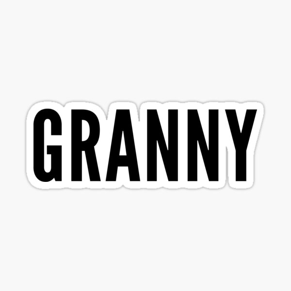 Granny Sticker